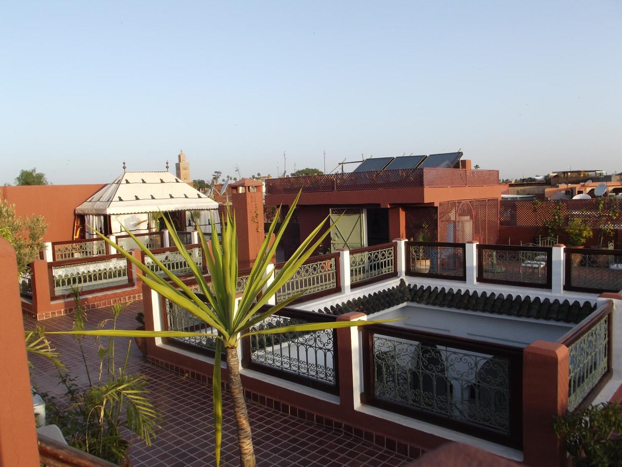 Riad Les Bougainvilliers Marrakesch Exterior foto